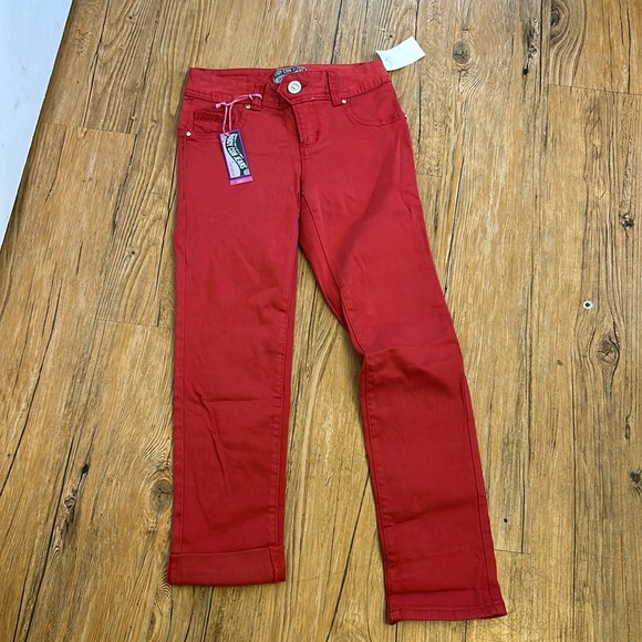 Amethyst Jeans Red Size 1 NWT - Picture 2 of 8